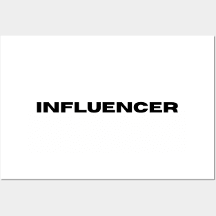 Influencer Posters and Art